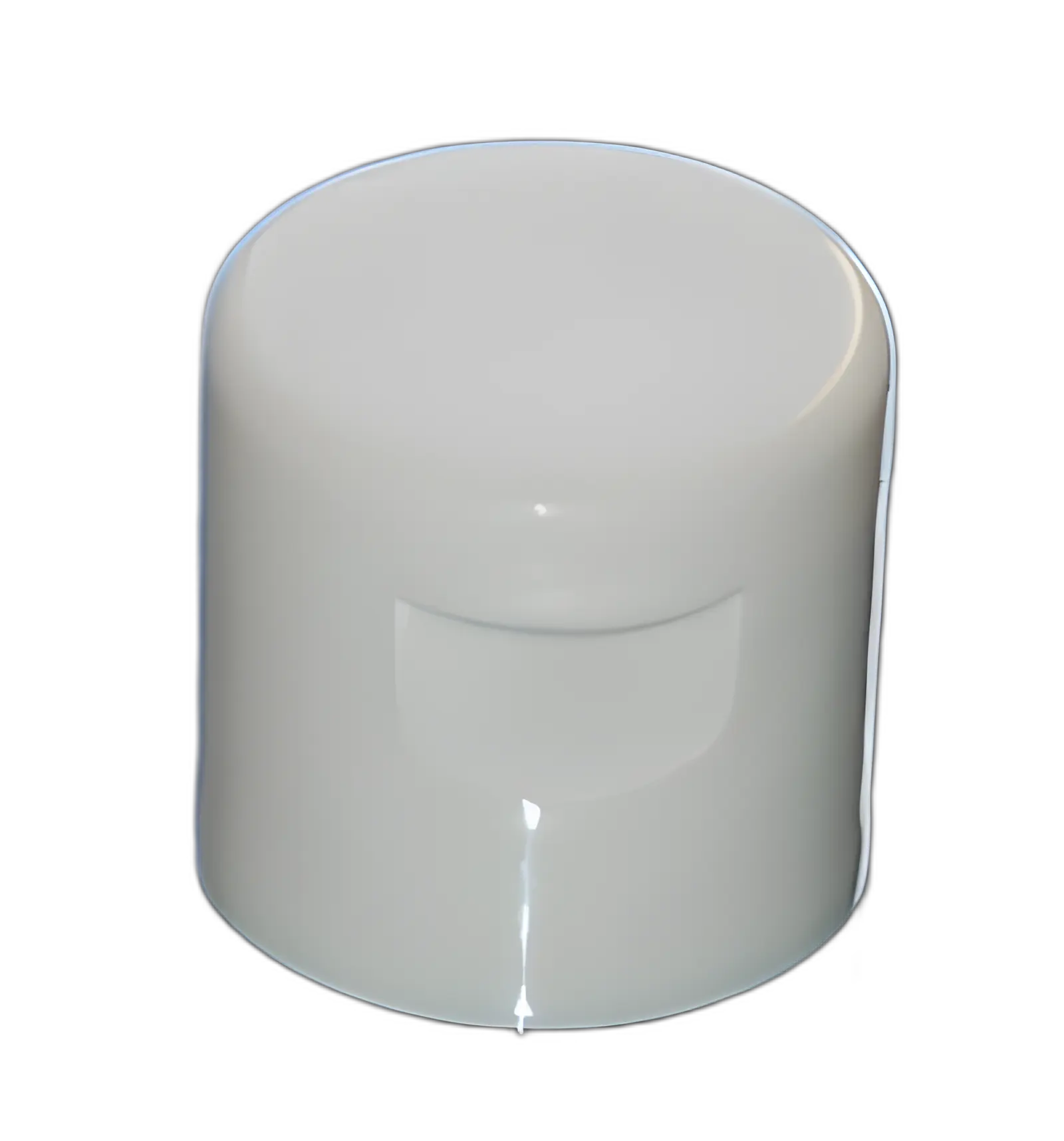 BOUCHON CHARNIERE DIN 18 BLANC
