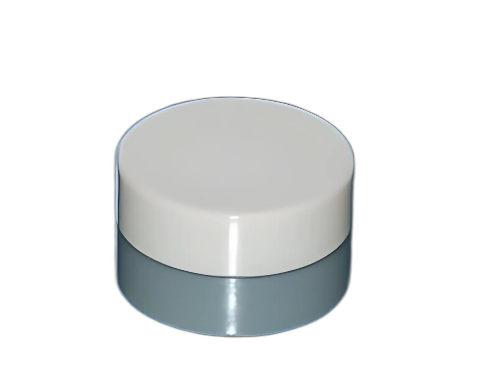 COUVERCLE PLAT LISSE BLANC NU 33/400