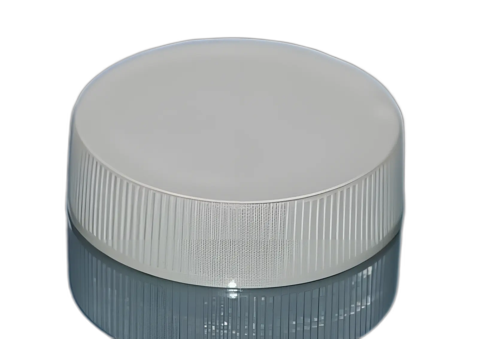 COUVERCLE PLAT STRIE BLANC JT PS 38/400