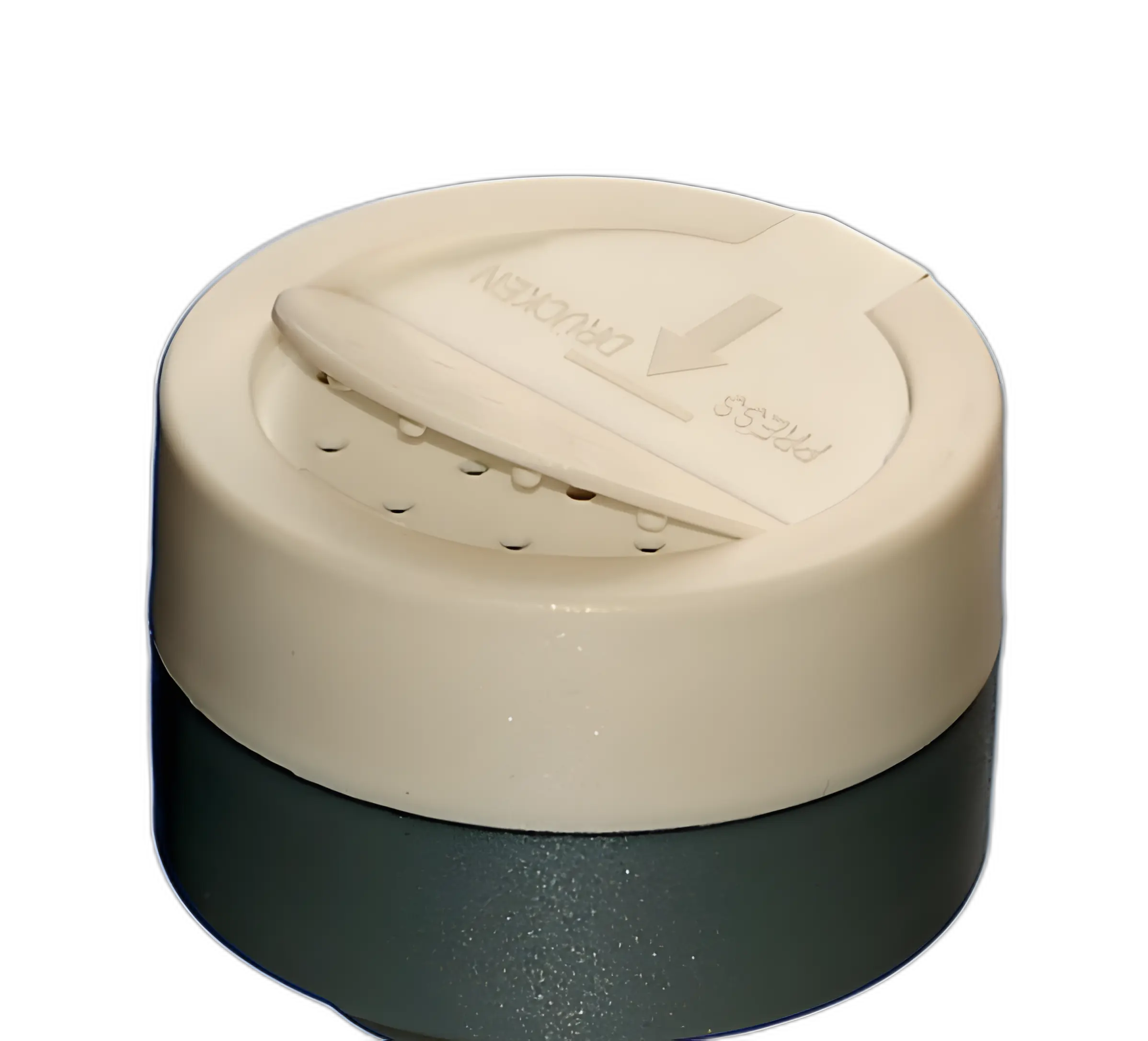 BOUCHON DEMI POUDREUR BLC BG A CLIPSER