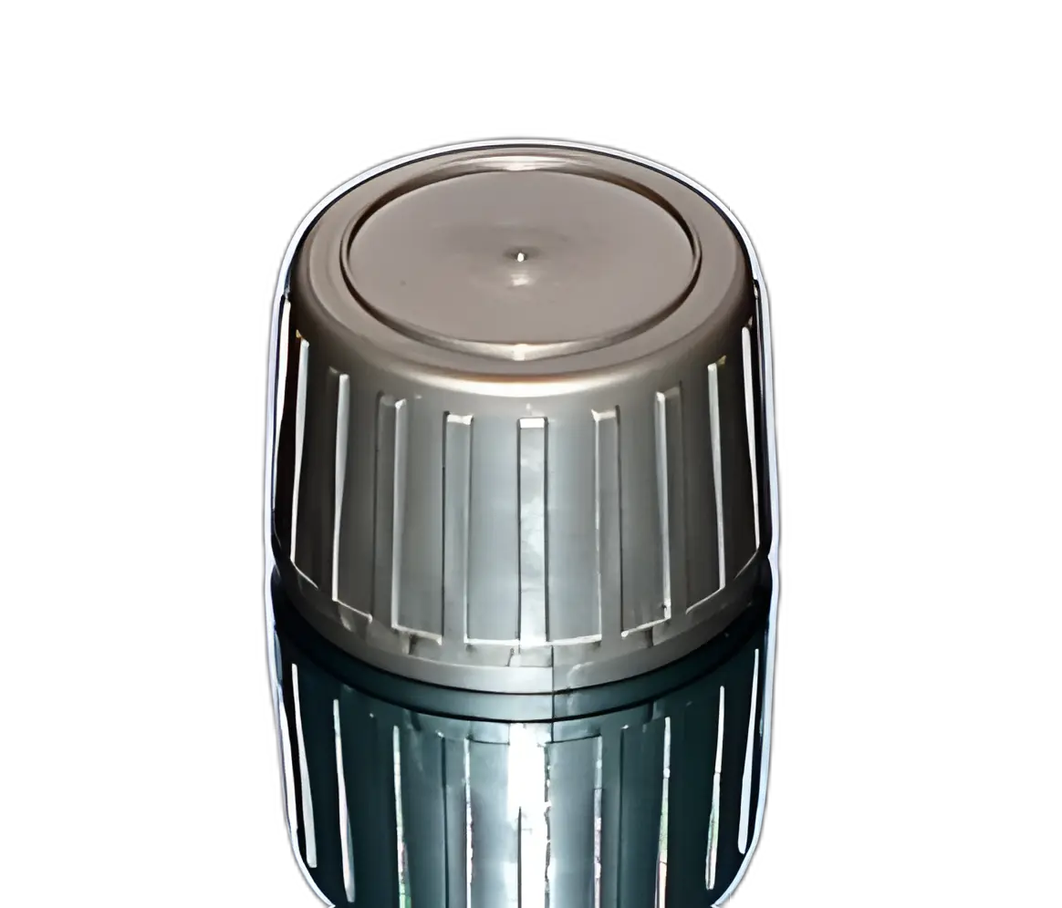 BOUCHON PE GRIS ALU PP28 REDUCTEUR INCORPORE